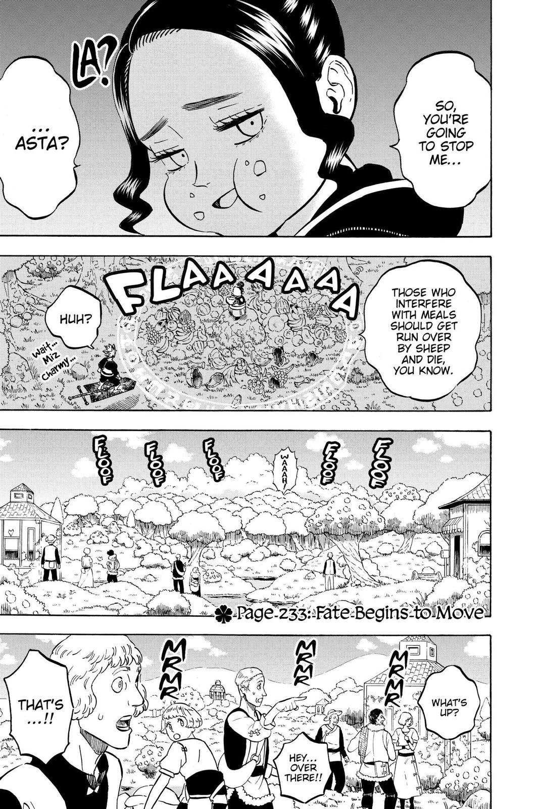 Black Clover Chapter 233 — page 1