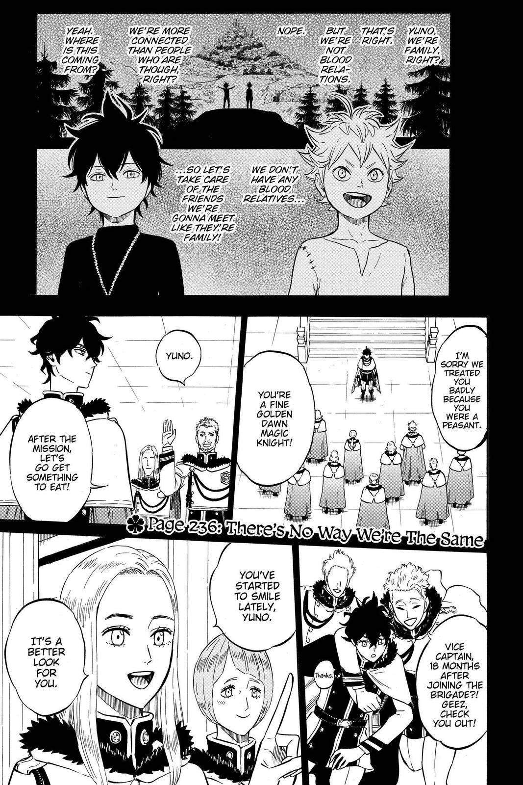 Black Clover Chapter 236 — page 1