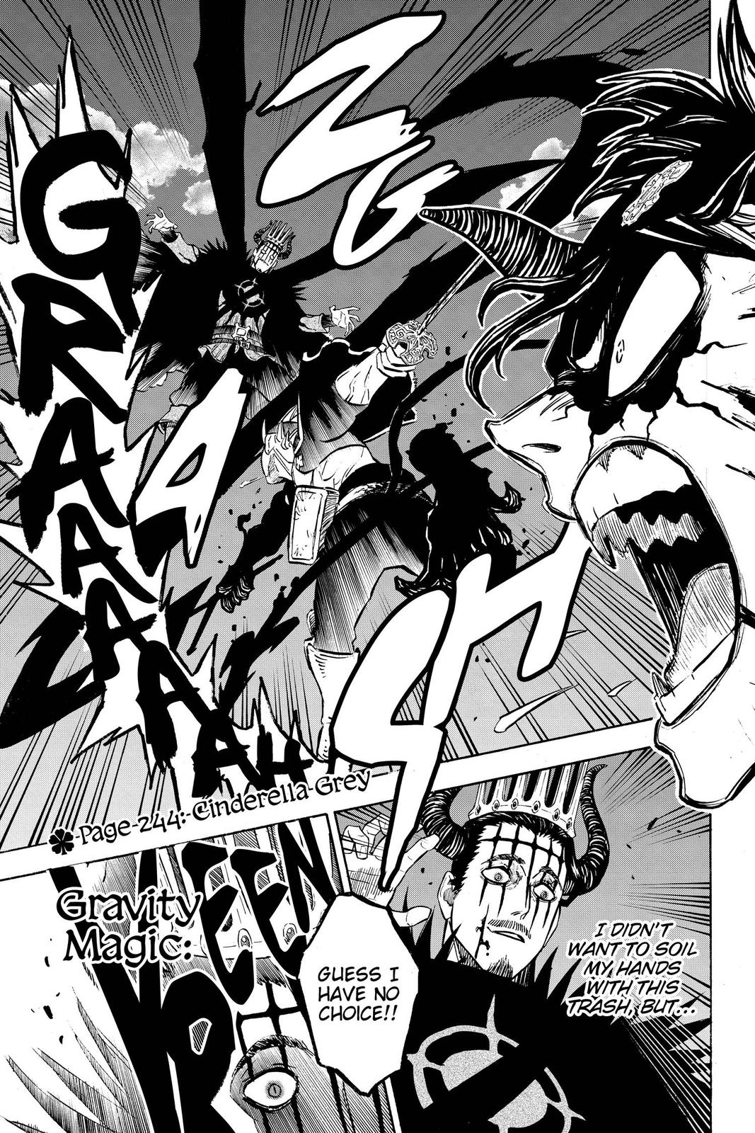 Black Clover Chapter 244 — page 1