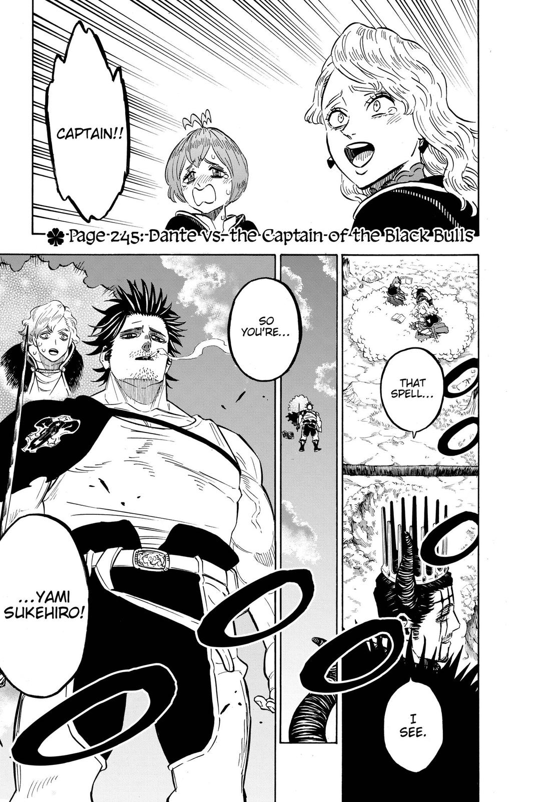 Black Clover Chapter 245 — page 1