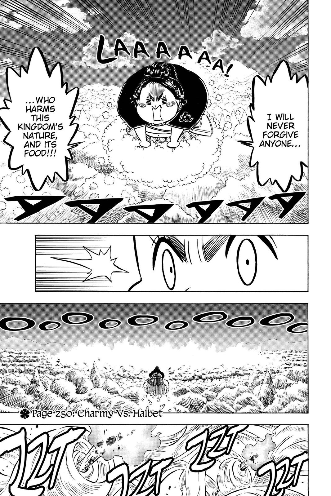 Black Clover Chapter 250 — page 1