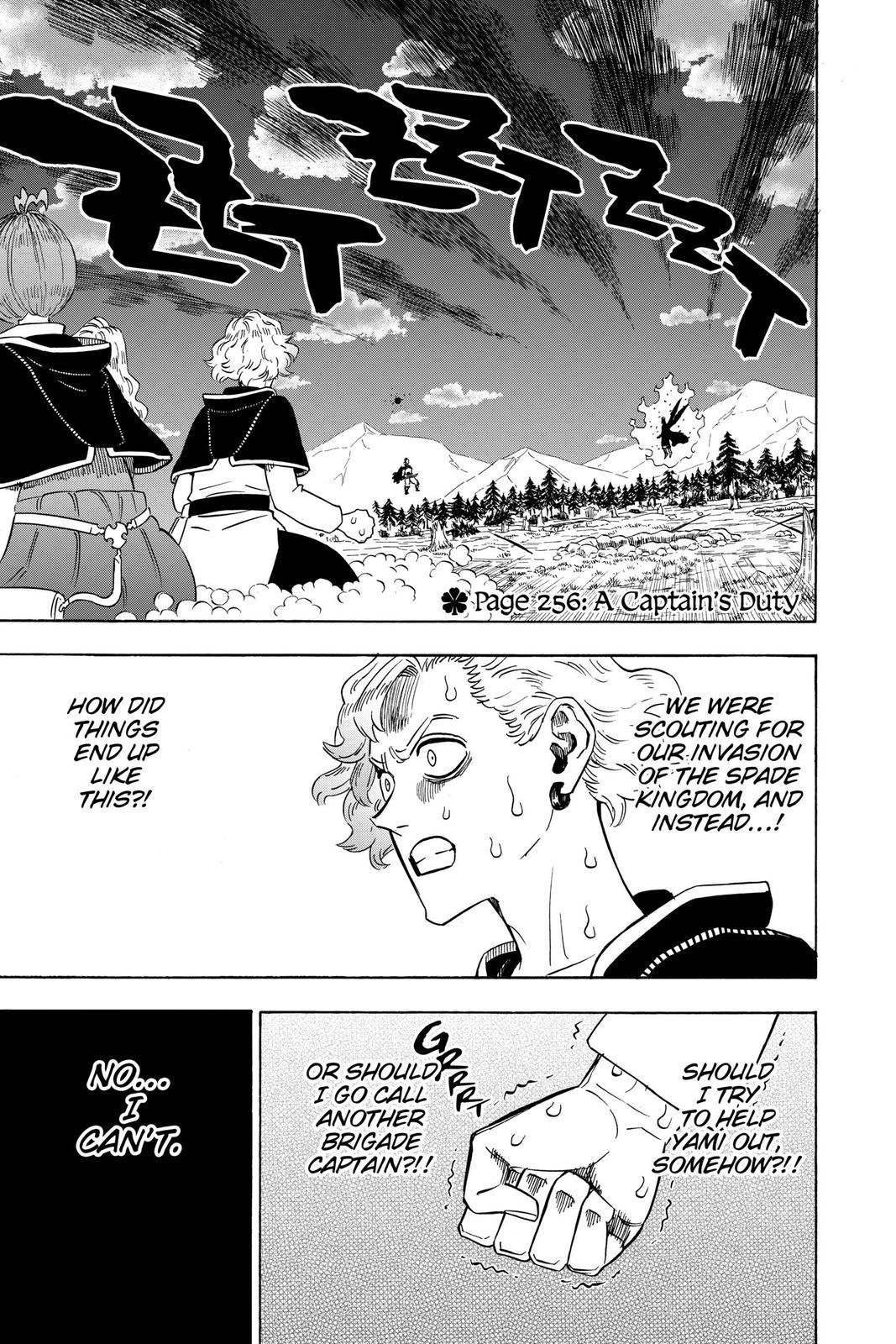 Black Clover Chapter 256 — page 1