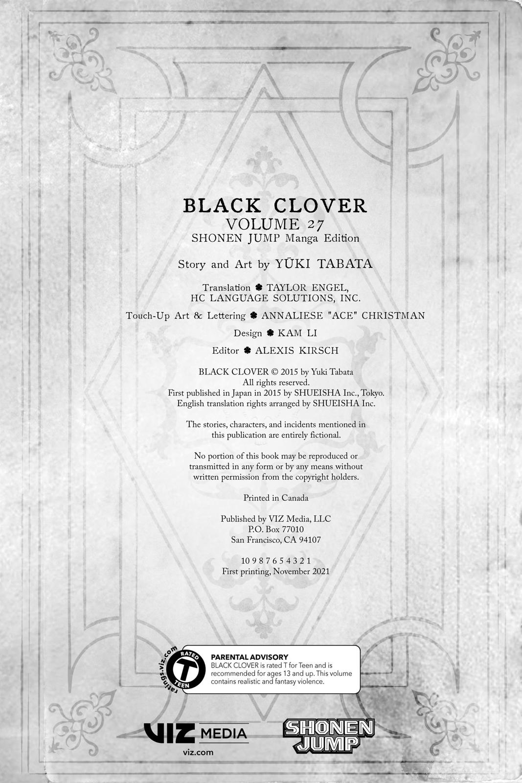 Black Clover Chapter 262 — page 3