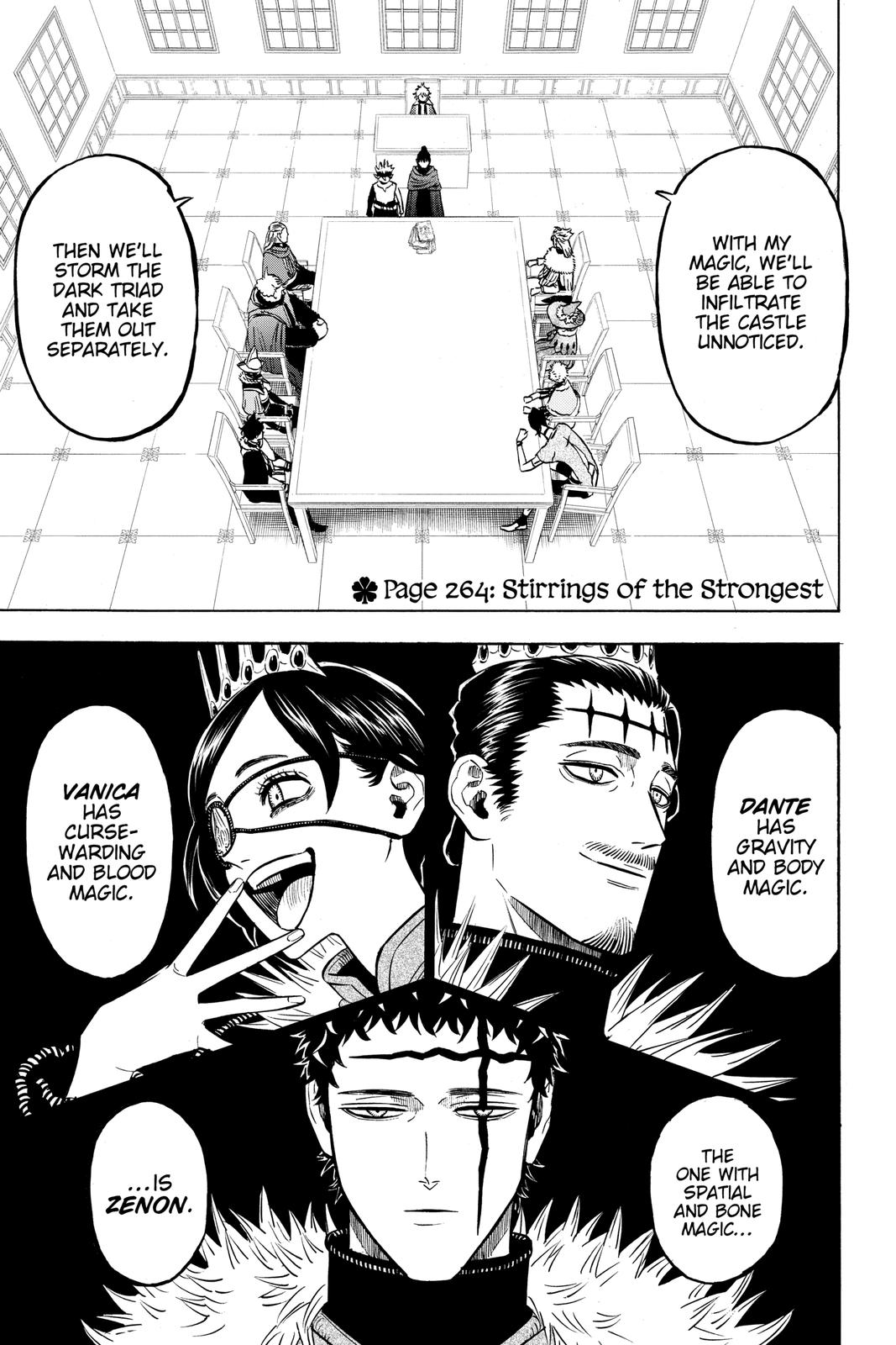Black Clover Chapter 264 — page 1
