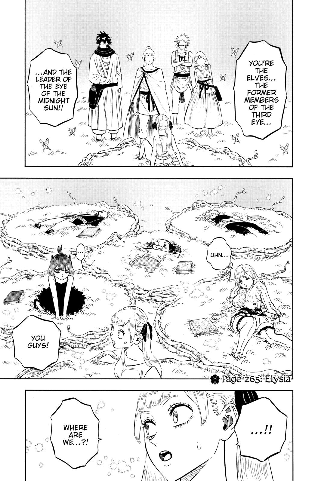 Black Clover Chapter 265 — page 1
