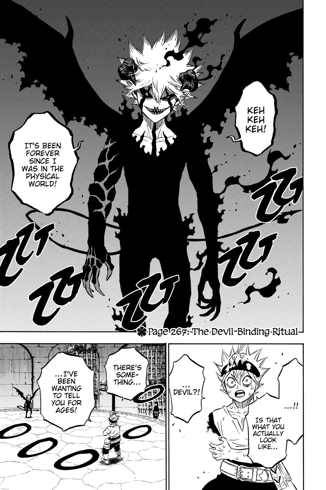 Black Clover Chapter 267 — page 1