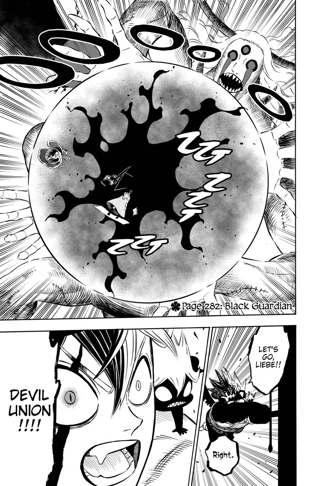 Black Clover Chapter 282 — page 1