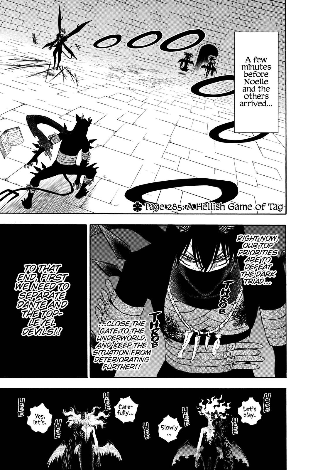 Black Clover Chapter 285 — page 1
