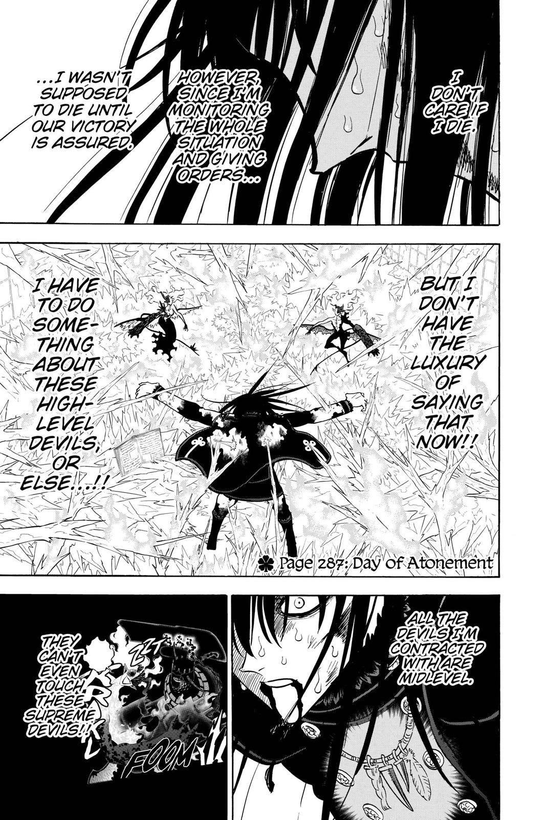 Black Clover Chapter 287 — page 1