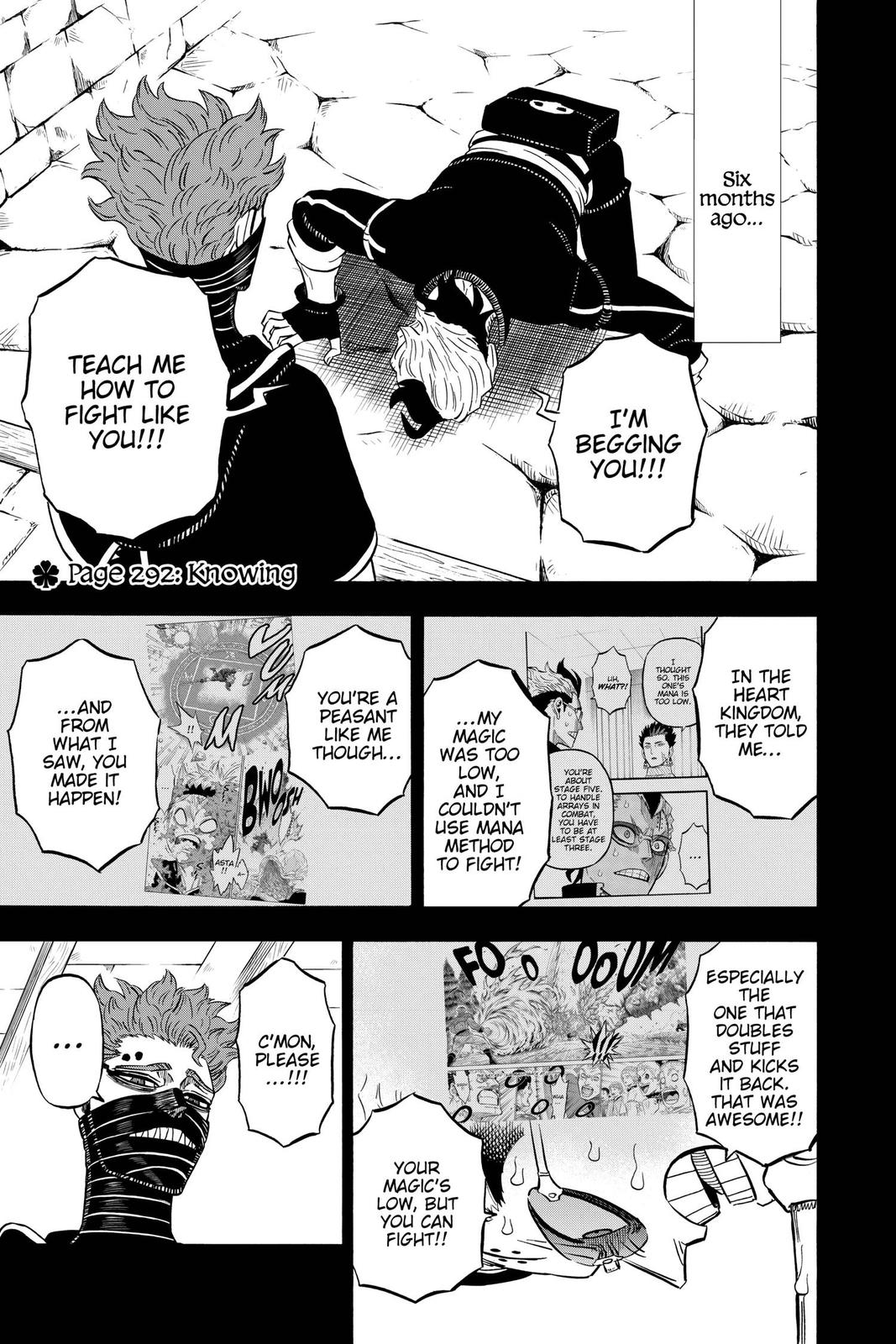 Black Clover Chapter 292 — page 1