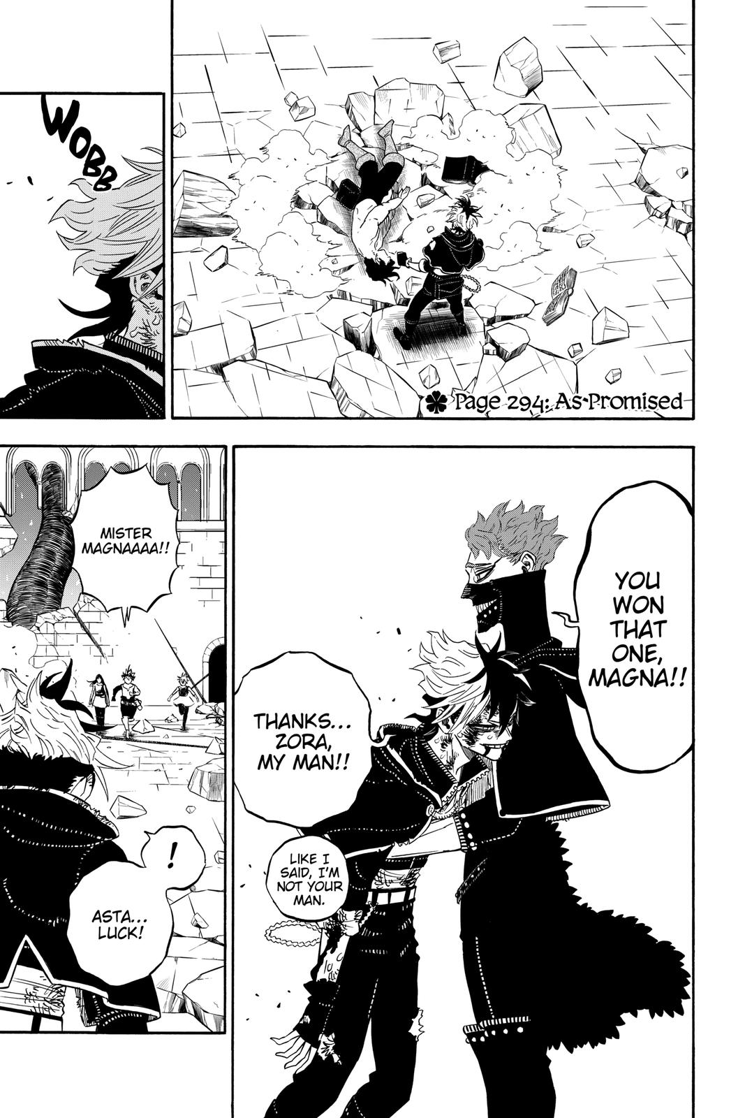 Black Clover Chapter 294 — page 1