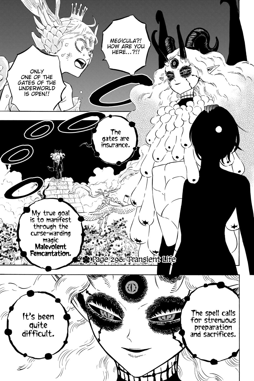 Black Clover Chapter 298 — page 1