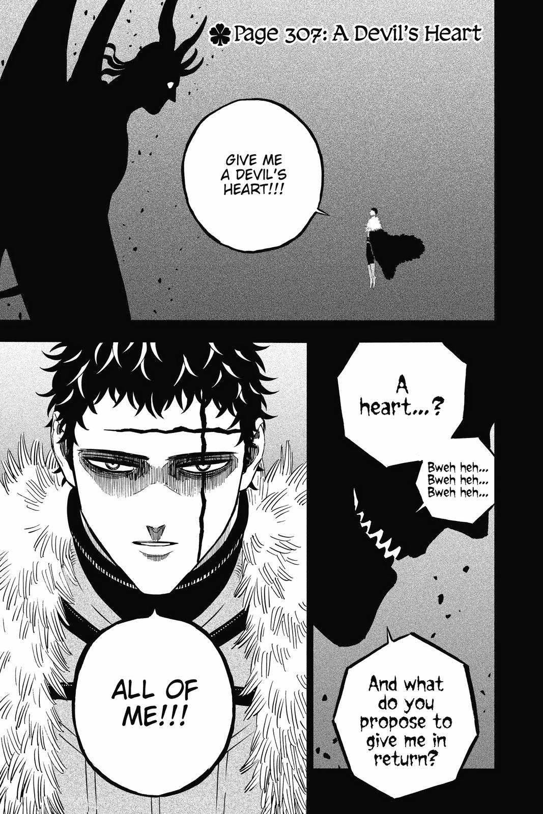 Black Clover Chapter 307 — page 1