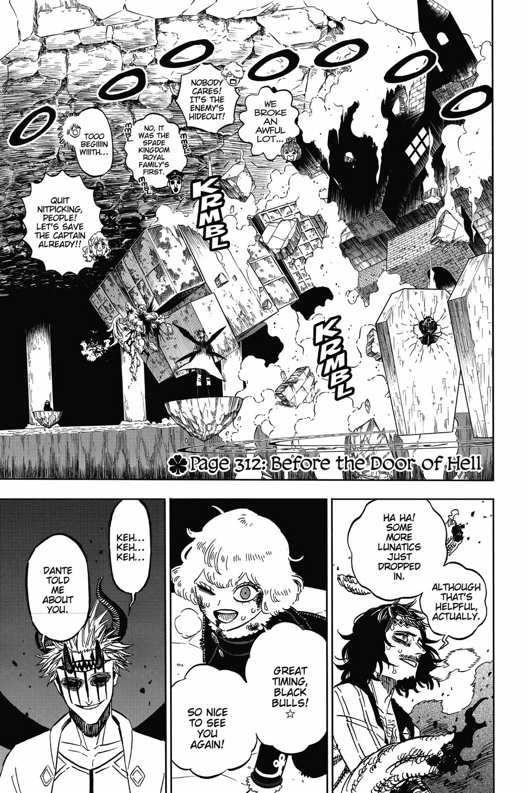 Black Clover Chapter 312 — page 1