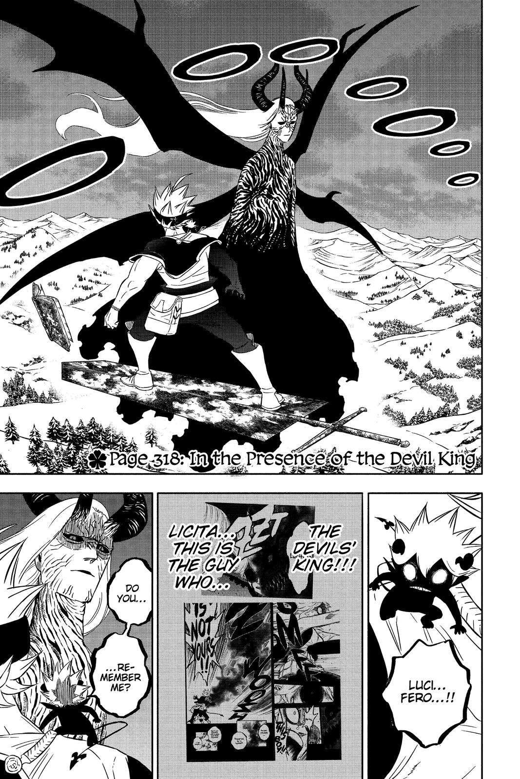 Black Clover Chapter 318 — page 1