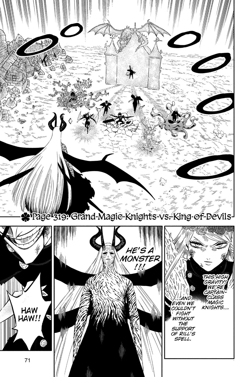 Black Clover Chapter 319 — page 1