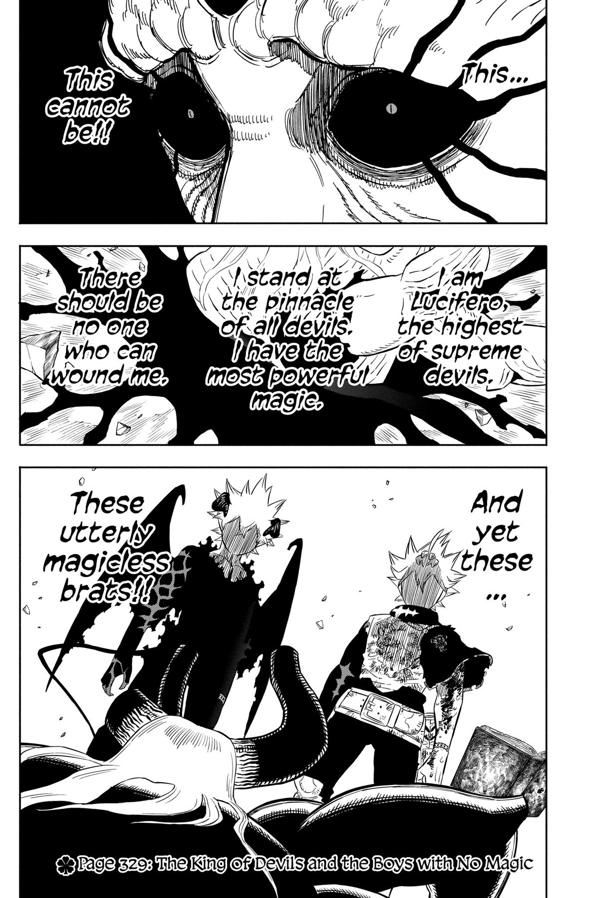 Black Clover Chapter 329 — page 1