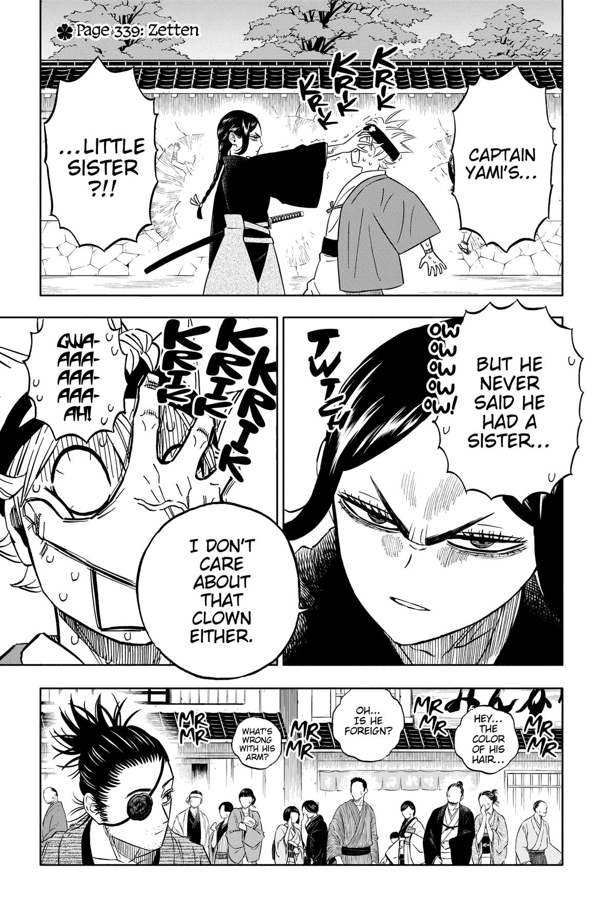 Black Clover Chapter 339 — page 1