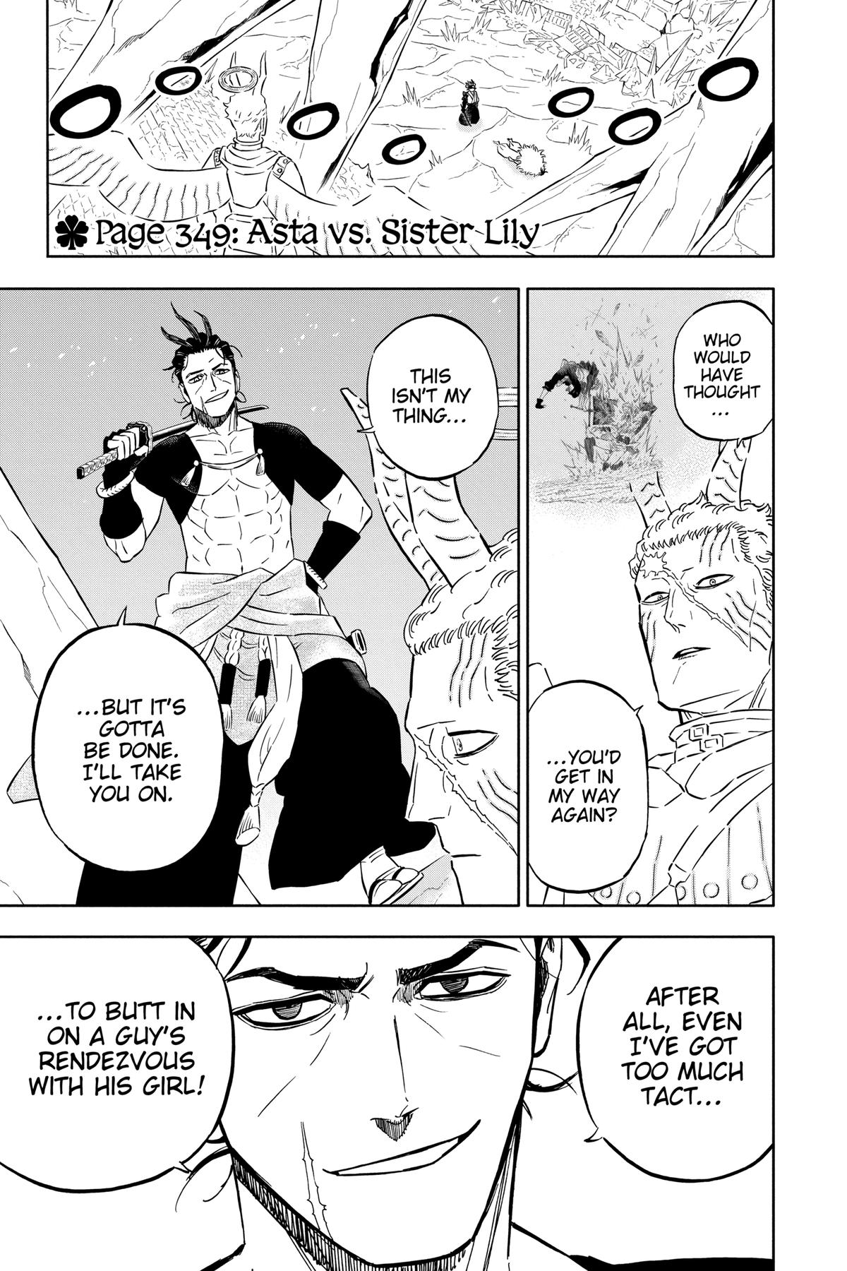 Black Clover Chapter 349 — page 1
