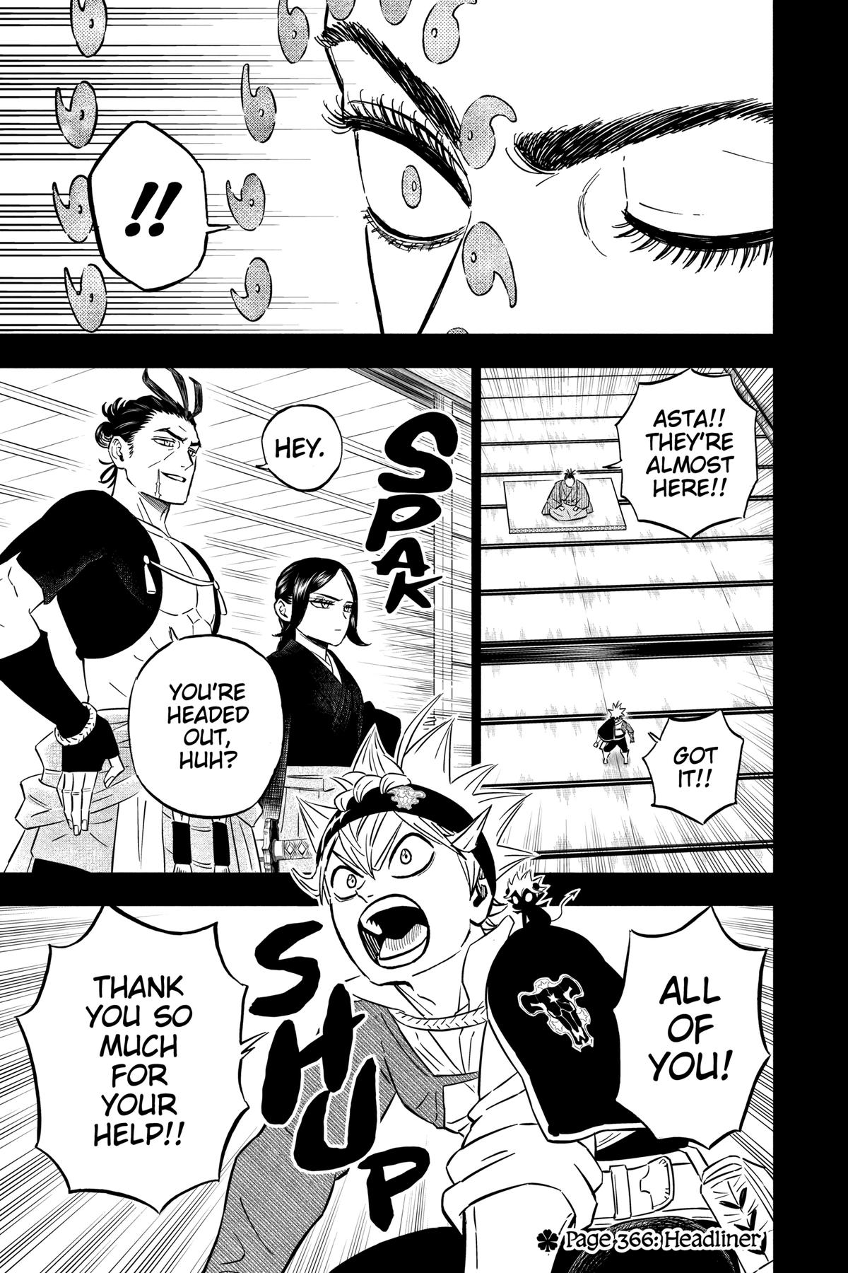 Black Clover Chapter 366 — page 1