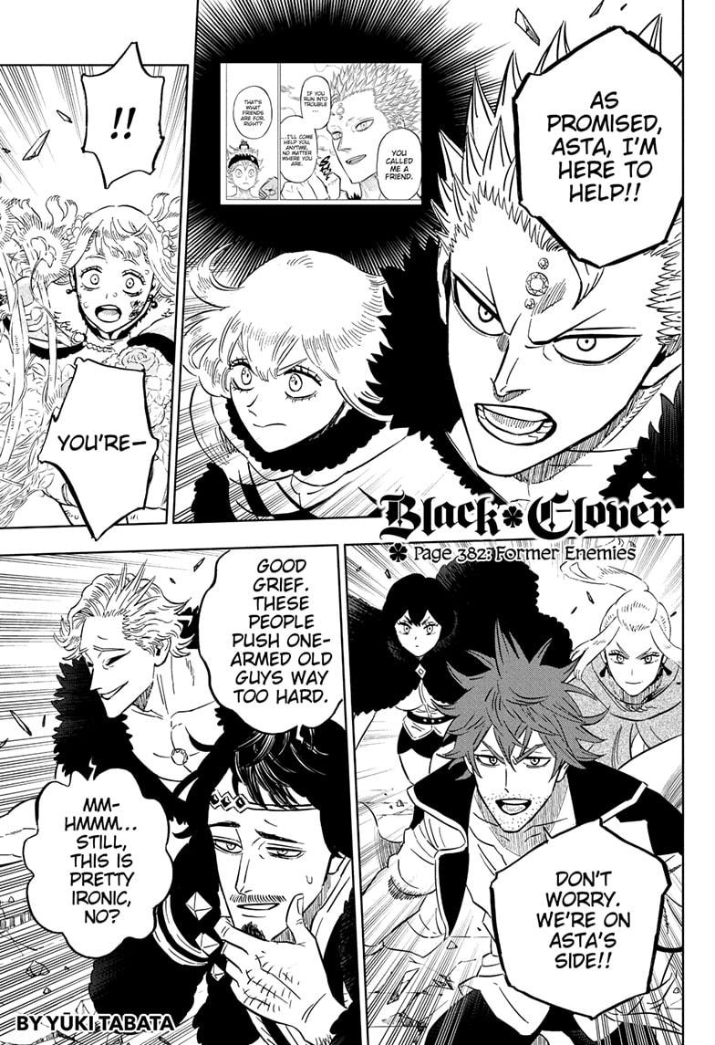 Black Clover Chapter 382 — page 1