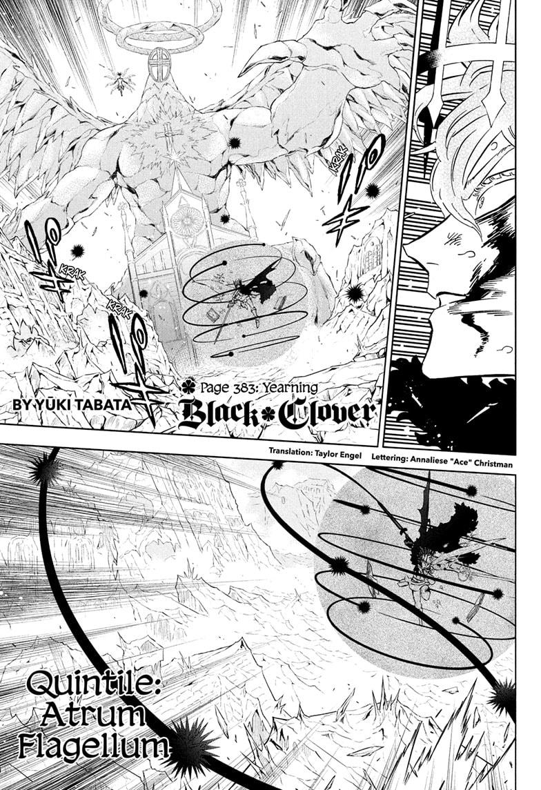 Black Clover Chapter 383 — page 1