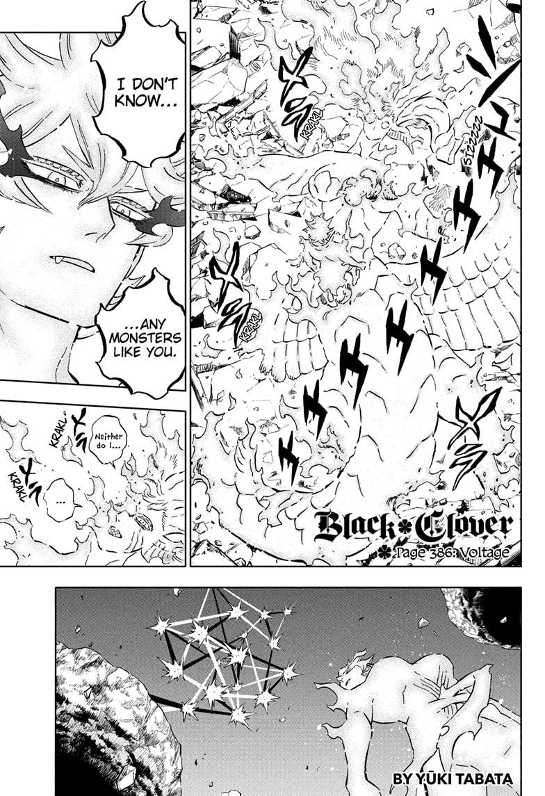 Black Clover Chapter 386 — page 1