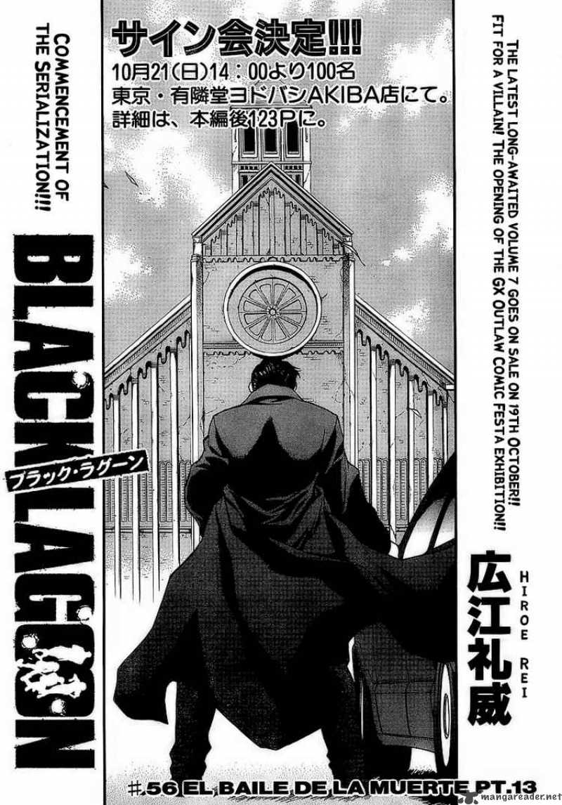 Black Lagoon Chapter 56 — page 1