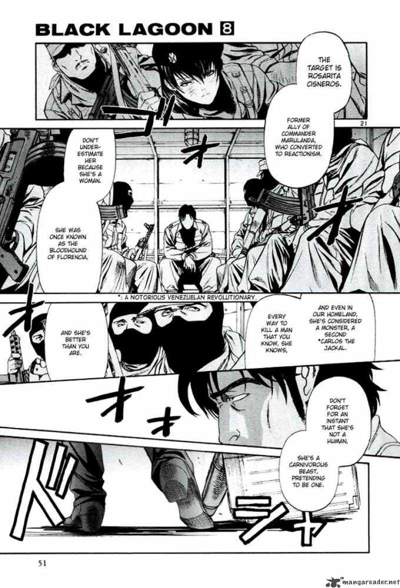 Black Lagoon Chapter 57 — page 21