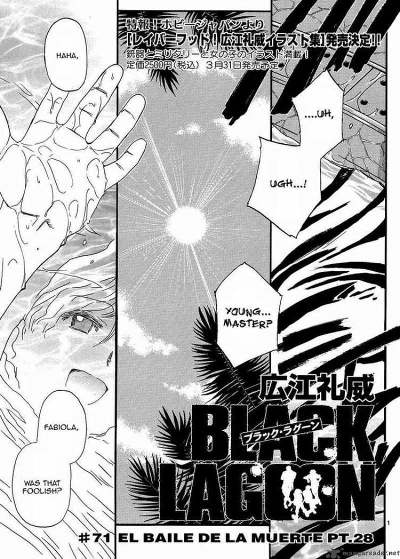 Black Lagoon Chapter 71 — page 1