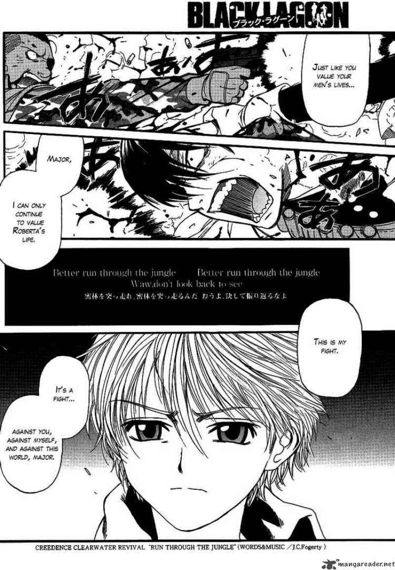 Black Lagoon Chapter 76 — page 8