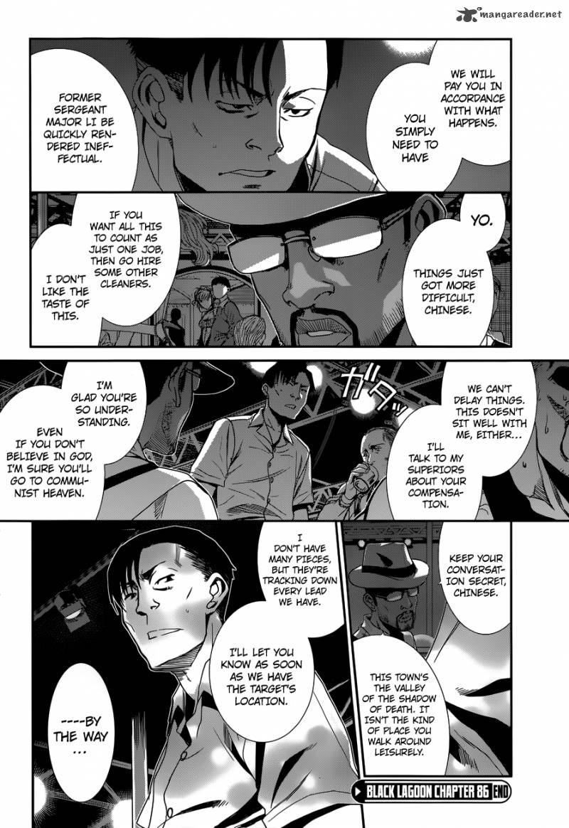 Black Lagoon Chapter 86 — page 16