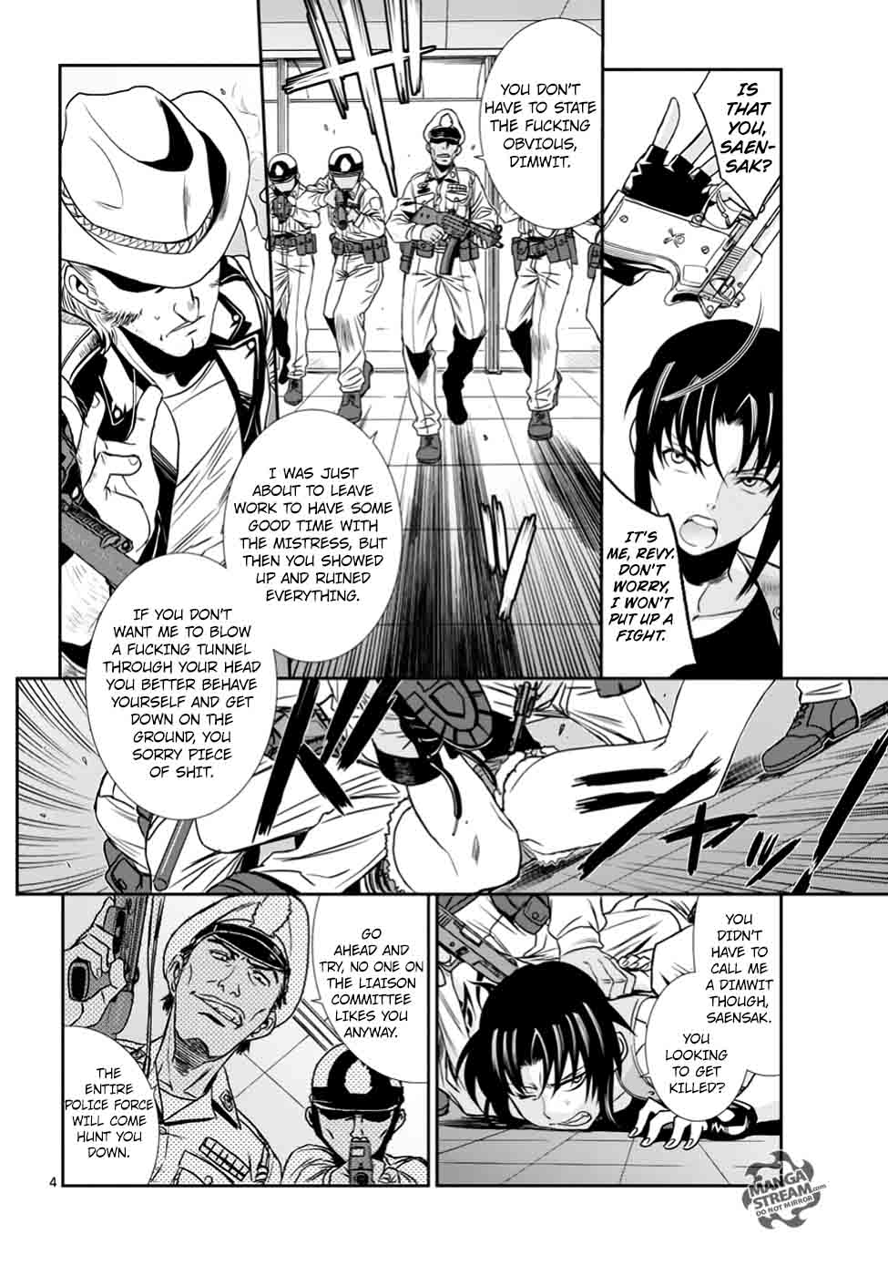 Black Lagoon Chapter 89 — page 4