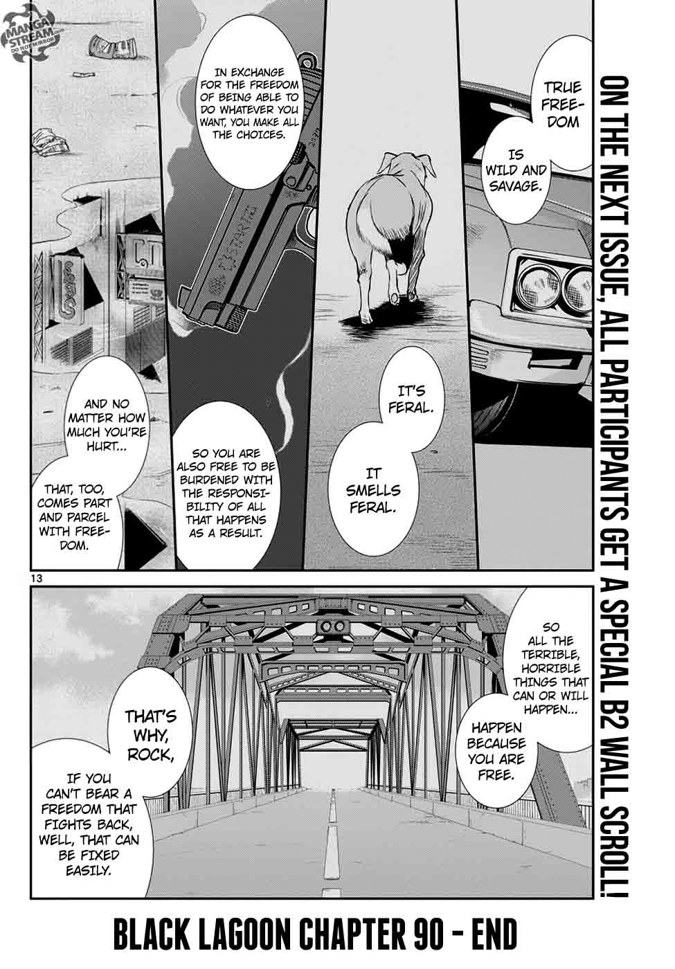 Black Lagoon Chapter 90 — page 13