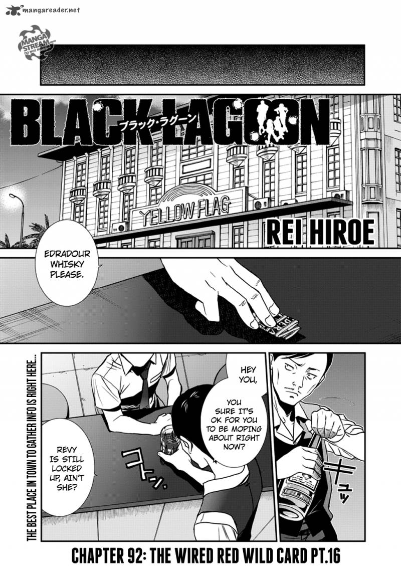 Black Lagoon Chapter 92 — page 1