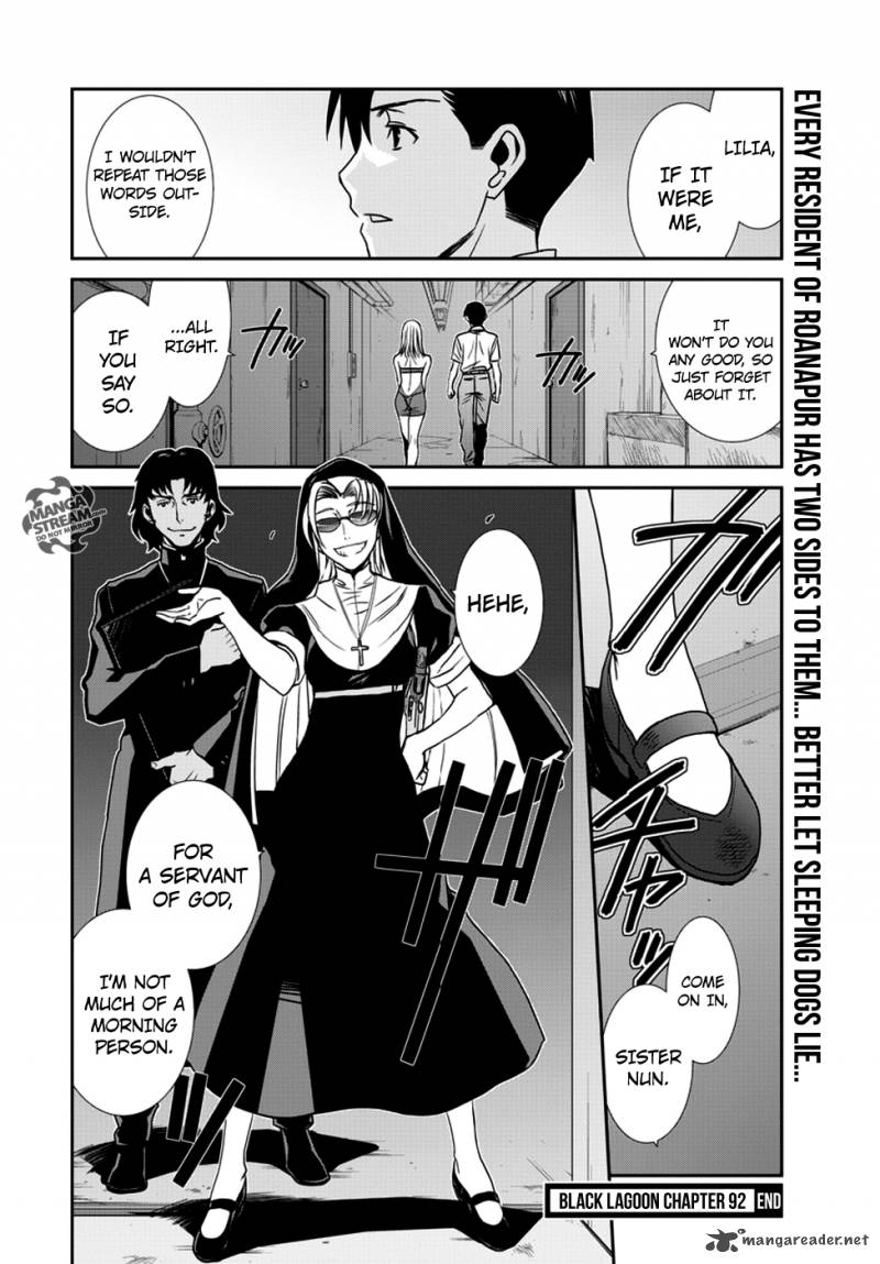 Black Lagoon Chapter 92 — page 16
