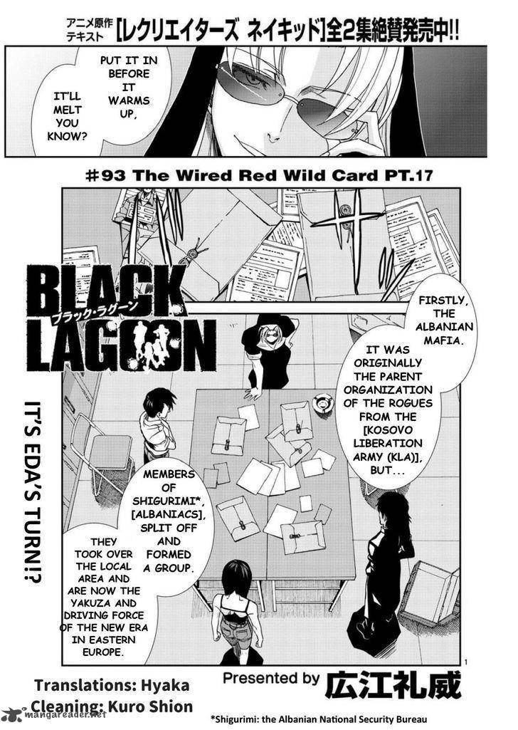 Black Lagoon Chapter 93 — page 1