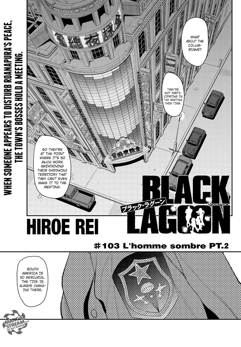Black Lagoon Chapter 103 — page 2