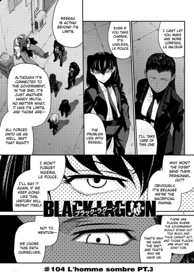 Black Lagoon Chapter 104 — page 1