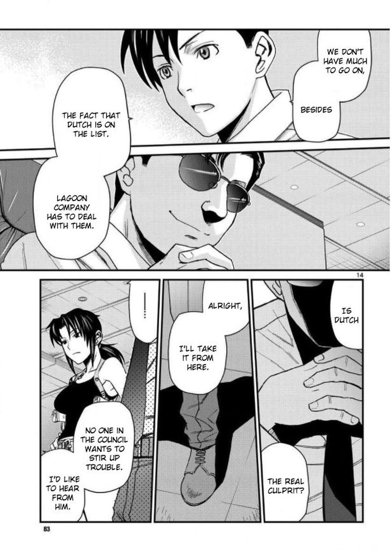 Black Lagoon Chapter 105 — page 14