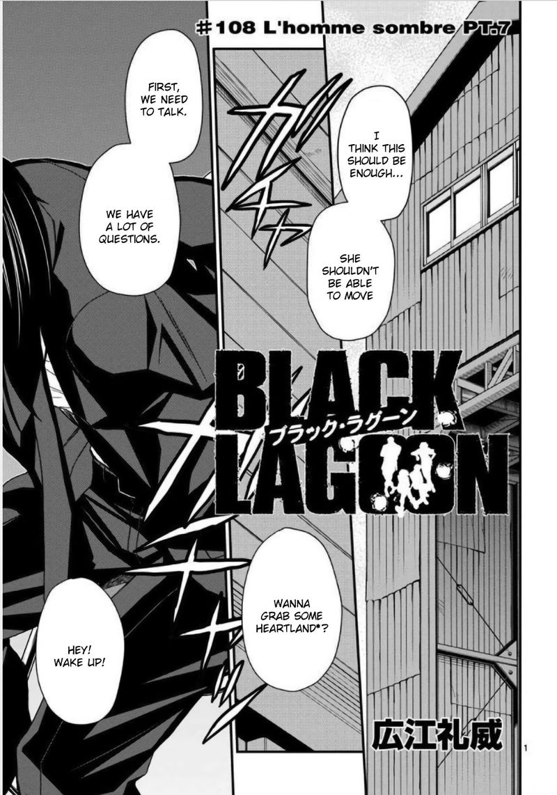 Black Lagoon Chapter 108 — page 1