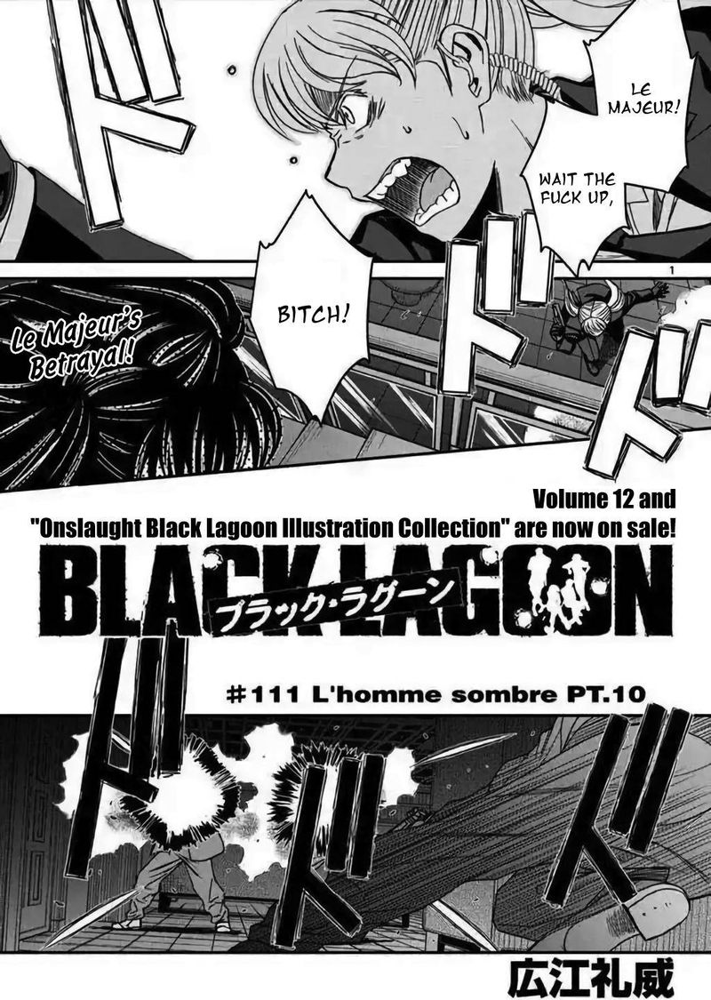 Black Lagoon Chapter 111 — page 1