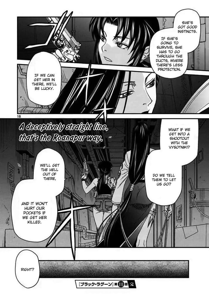 Black Lagoon Chapter 111 — page 18