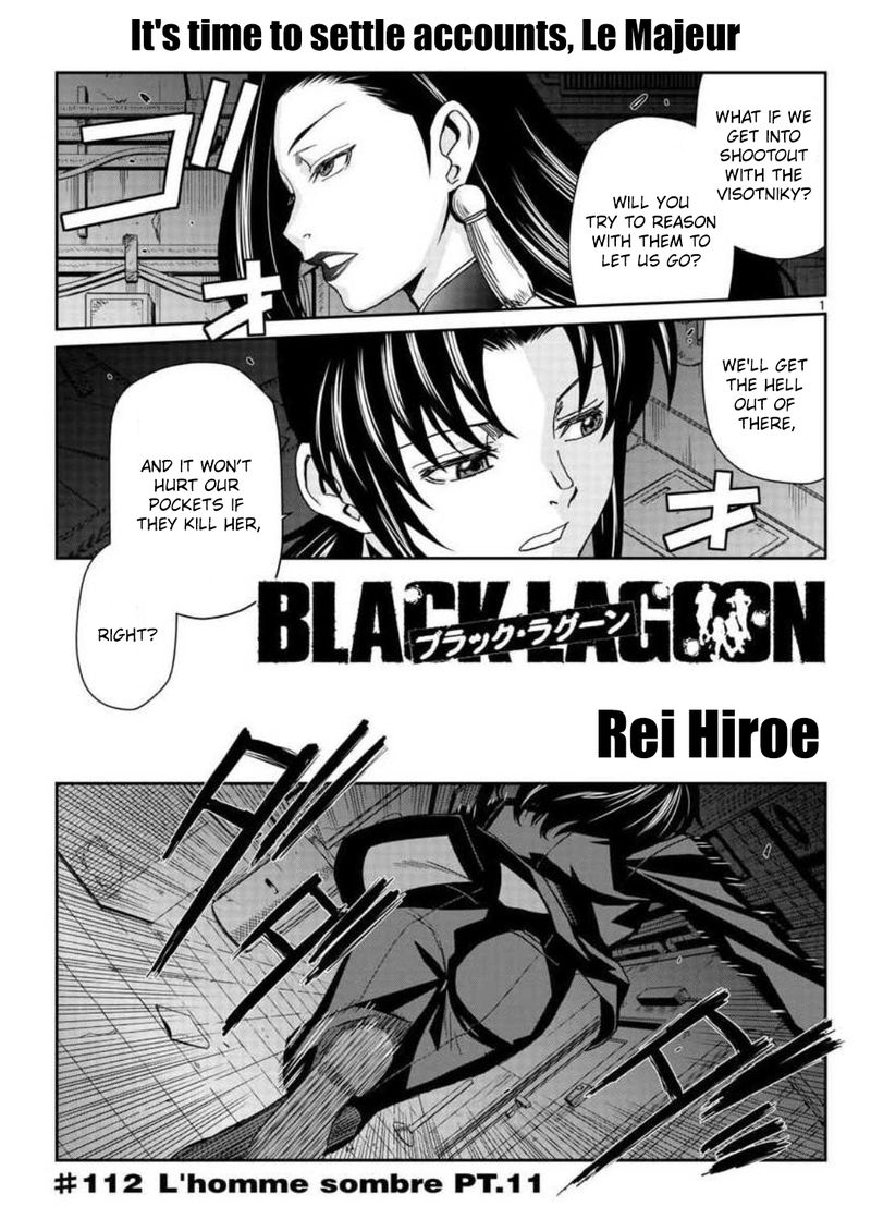 Black Lagoon Chapter 112 — page 1