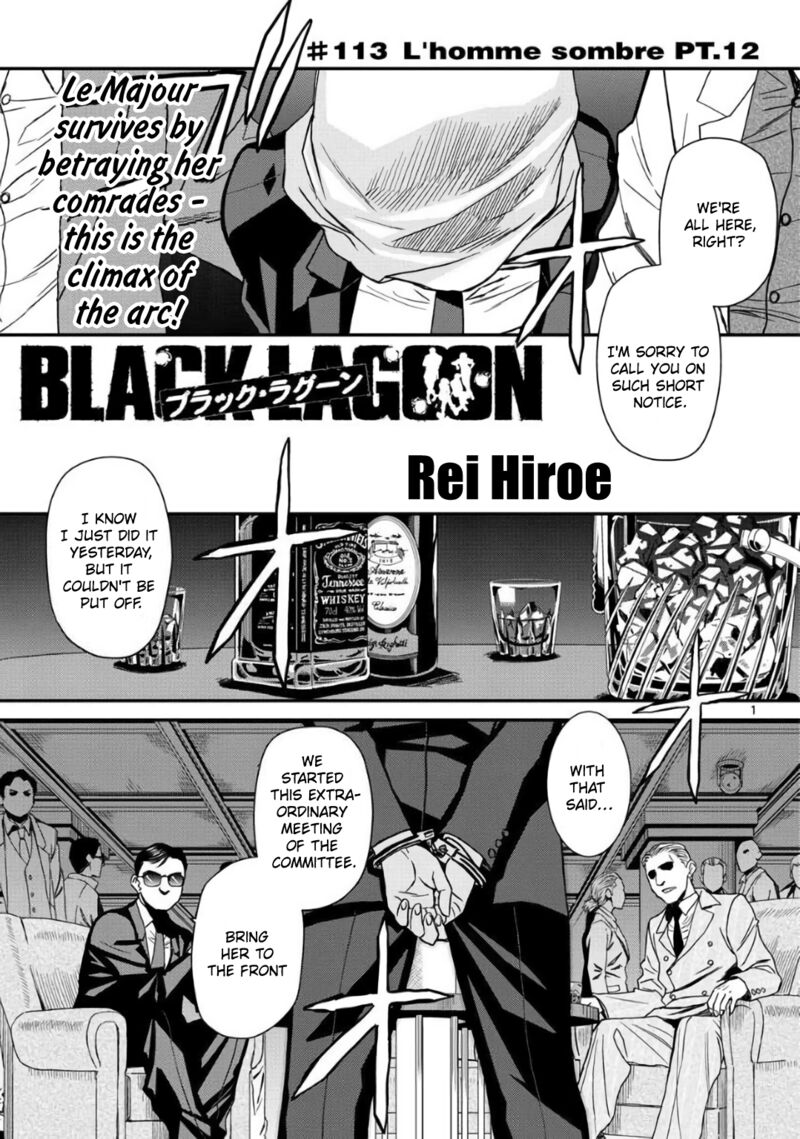 Black Lagoon Chapter 113 — page 1