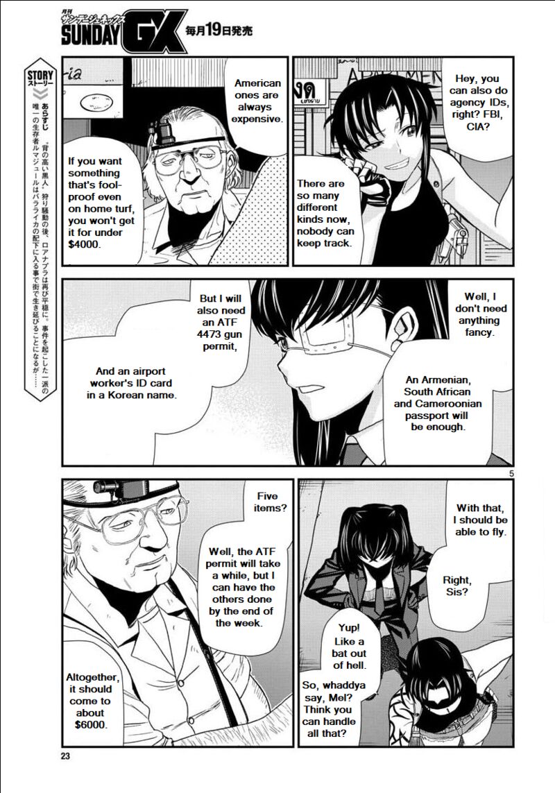 Black Lagoon Chapter 114 — page 6