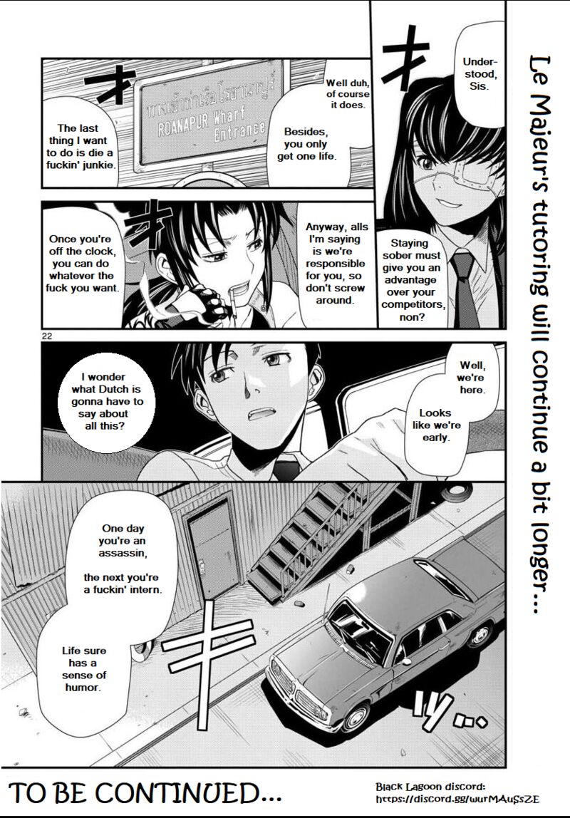 Black Lagoon Chapter 114 — page 23