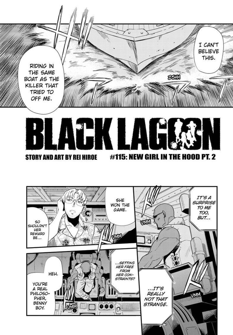 Black Lagoon Chapter 115 — page 1