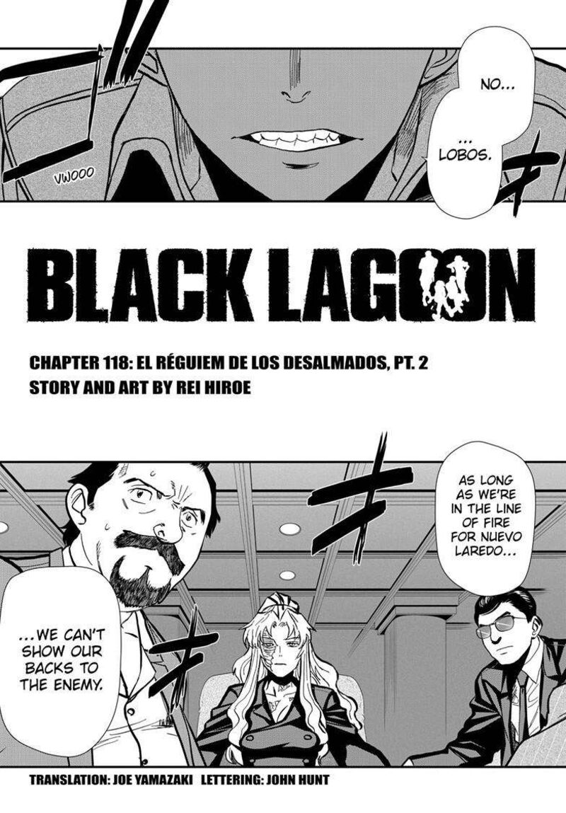 Black Lagoon Chapter 118 — page 1