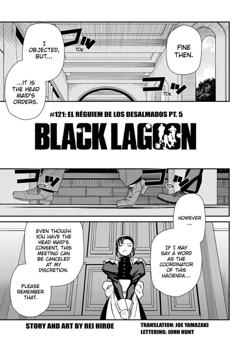 Black Lagoon Chapter 121 — page 1